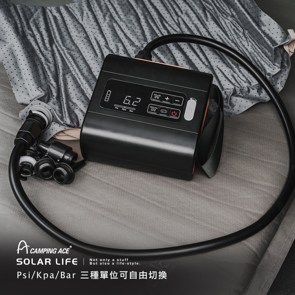 Camping ACE 野樂 智能高壓幫浦 ARC-647PM.無線打氣機 電動高壓幫浦 SUP充氣機 充抽氣電泵-細節圖5