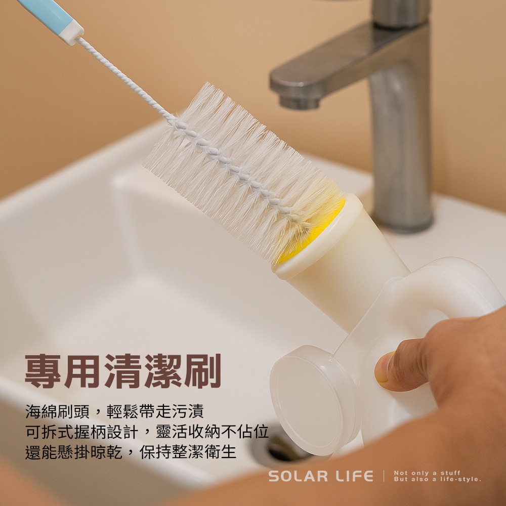 Solar Life 索樂生活 免站立尿壺2000ml與延伸管套件.小便壺 成人夜壺 老人尿壺 集尿壺 接尿器-細節圖8