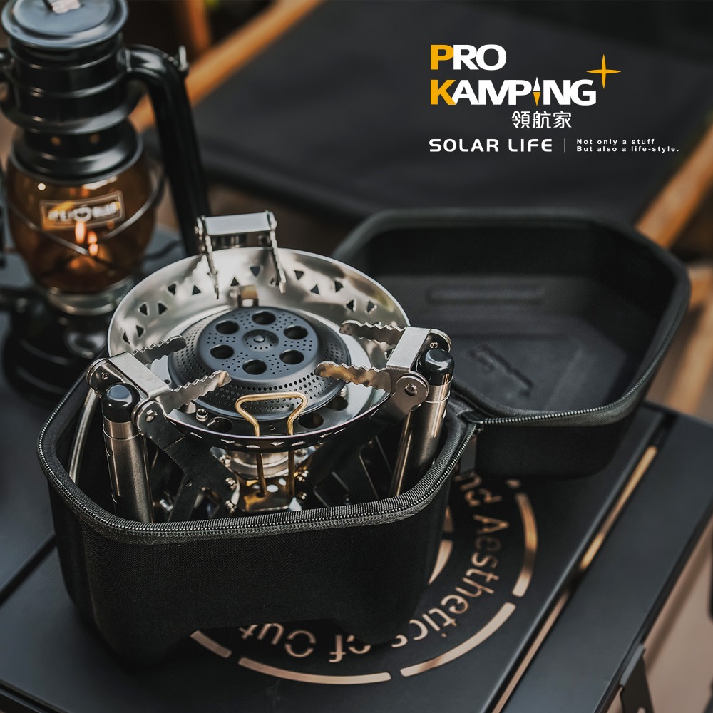 Pro Kamping領航家 暴焱爐-黑焱版 PK-34BK.登山瓦斯爐 蜘蛛爐高山爐 攻頂爐迷你爐 露營防風爐頭-細節圖2