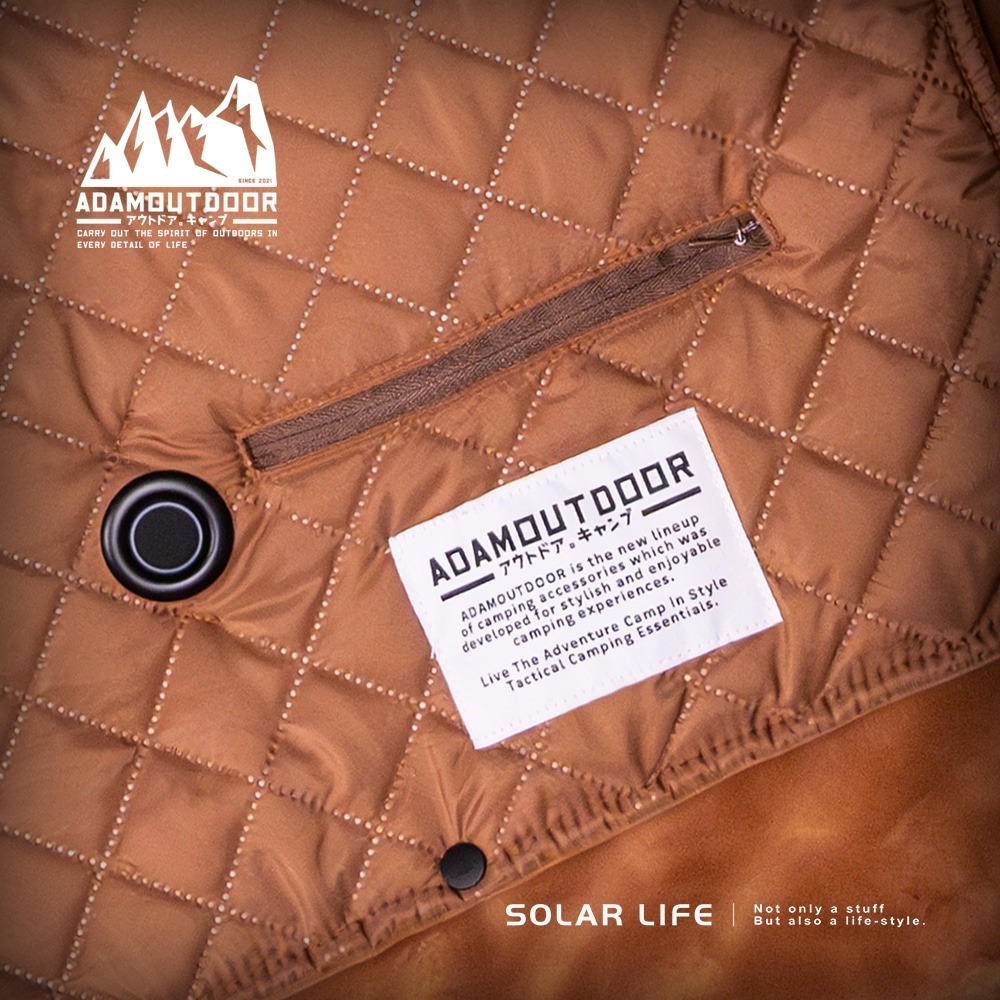 ADAMOUTDOOR USB急速加熱暖心毯.加熱披肩 電毯披肩毯  戶外電熱毯 露營發熱毯 溫控暖毯-細節圖10