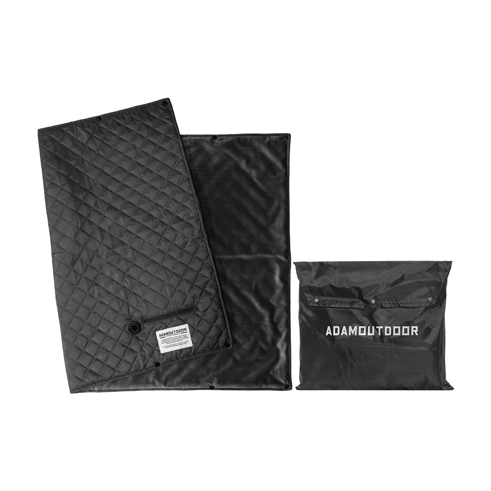 ADAMOUTDOOR USB急速加熱暖心毯.加熱披肩 電毯披肩毯  戶外電熱毯 露營發熱毯 溫控暖毯-規格圖11