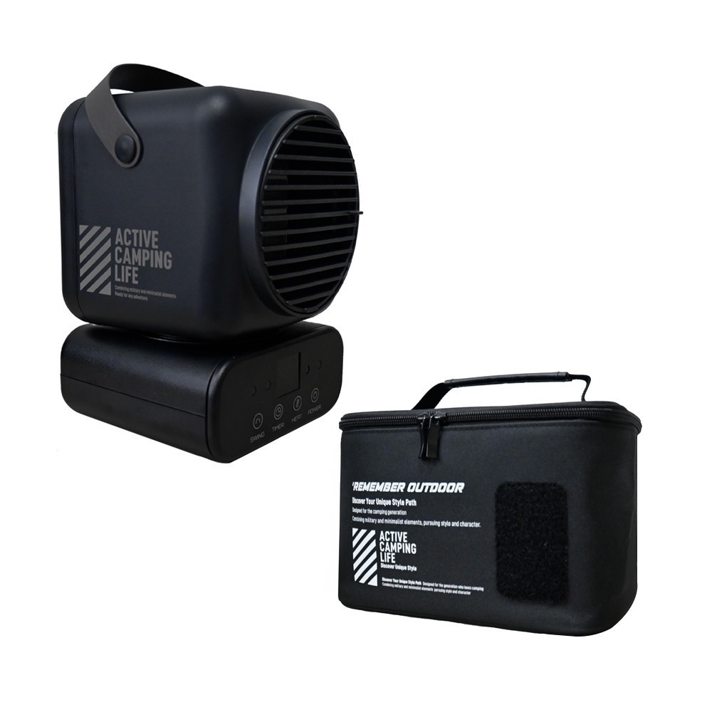 樂活不露 坦克電暖器/自動擺頭電暖器HT-609.露營電暖爐 桌上暖風機 迷你暖風扇 小型家用暖氣 PTC陶瓷暖爐-規格圖8