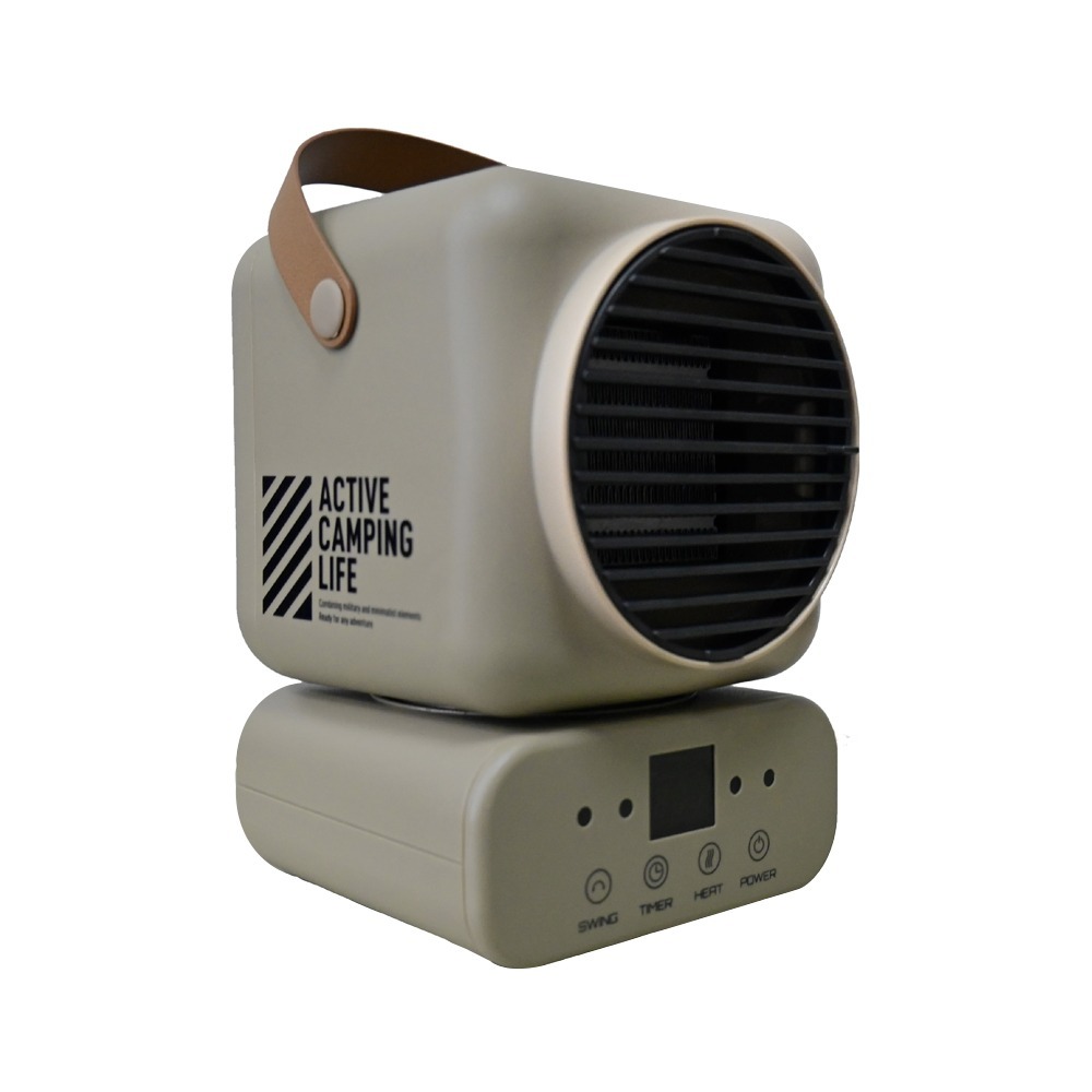 樂活不露 坦克電暖器/自動擺頭電暖器HT-609.露營電暖爐 桌上暖風機 迷你暖風扇 小型家用暖氣 PTC陶瓷暖爐-規格圖8