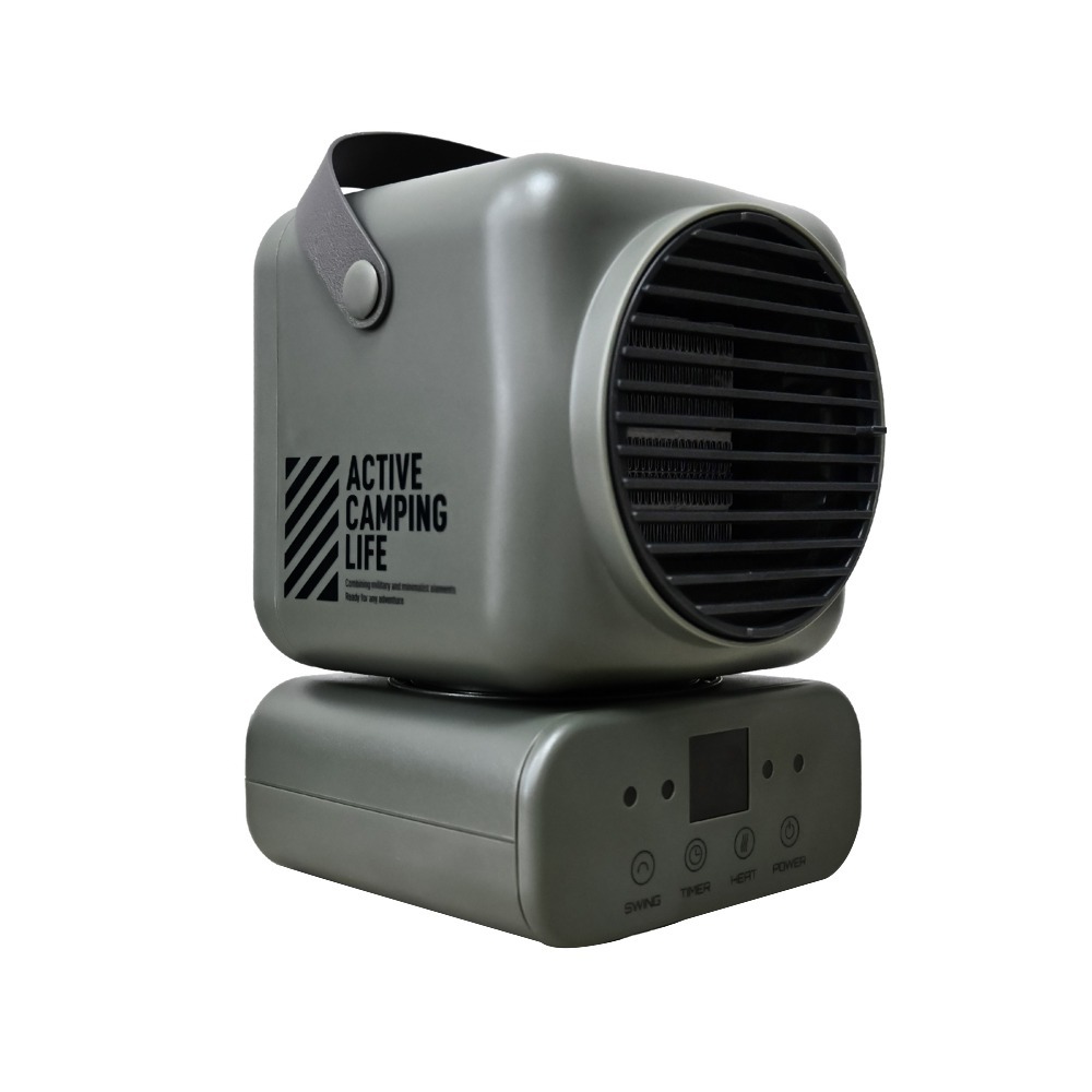 樂活不露 坦克電暖器/自動擺頭電暖器HT-609.露營電暖爐 桌上暖風機 迷你暖風扇 小型家用暖氣 PTC陶瓷暖爐-規格圖8