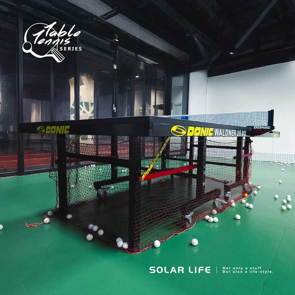 Solar Life 索樂生活 乒乓球桌球攔球網350x80cm.桌球圍網 場地訓練網 桌球隔離網 乒乓球攔網 球場圍擋-細節圖5