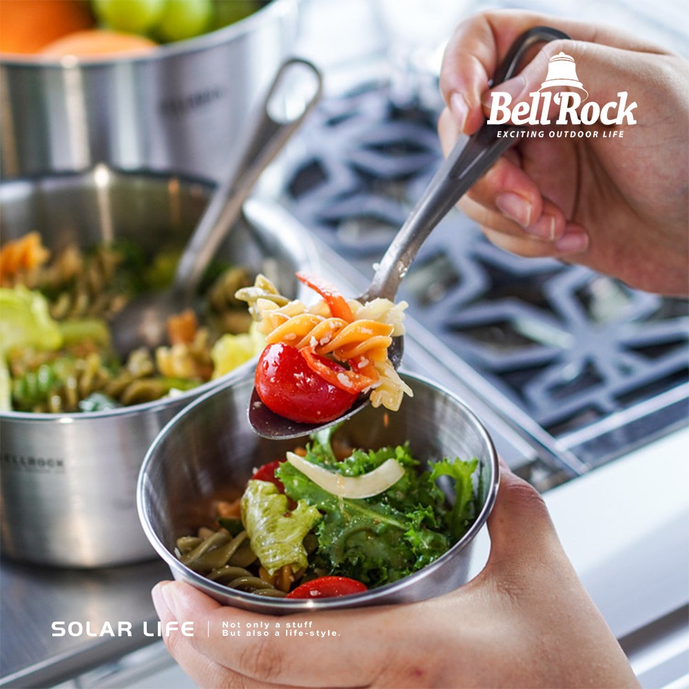 Bell Rock 不鏽鋼豪華套鍋組.韓國鍋具 15件露營套鍋 不鏽鋼鍋 湯鍋飯碗湯碗 附收納袋-細節圖5