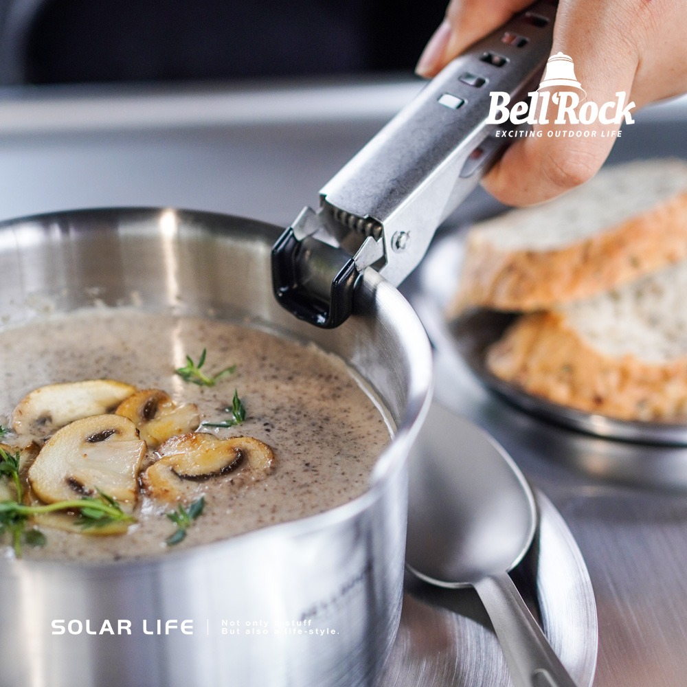 Bell Rock 不鏽鋼豪華套鍋組.韓國鍋具 15件露營套鍋 不鏽鋼鍋 湯鍋飯碗湯碗 附收納袋-細節圖6