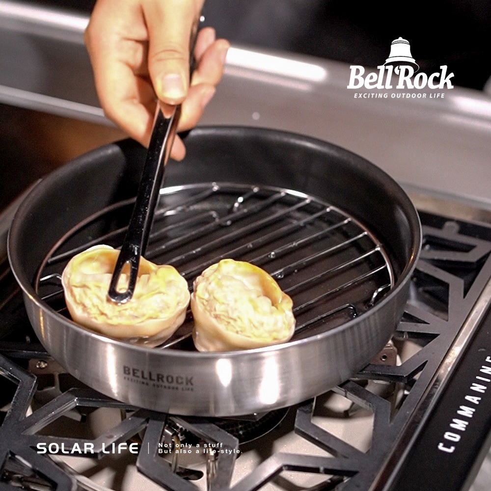 Bell Rock 不鏽鋼豪華套鍋組.韓國鍋具 15件露營套鍋 不鏽鋼鍋 湯鍋飯碗湯碗 附收納袋-細節圖7
