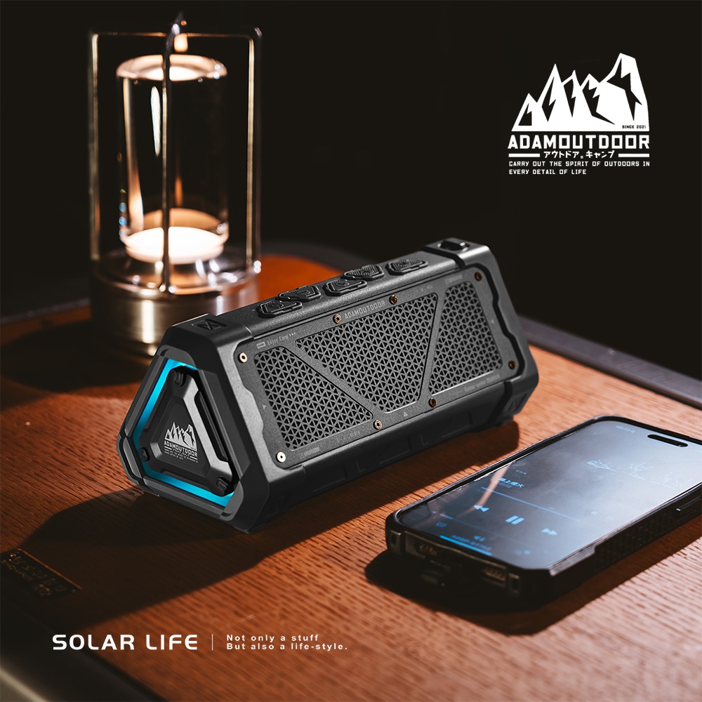 ADAMOUTDOOR 戶外藍芽音箱.藍牙喇叭 無線音響 喇叭音響 野外藍牙音箱 重低音喇叭-細節圖3