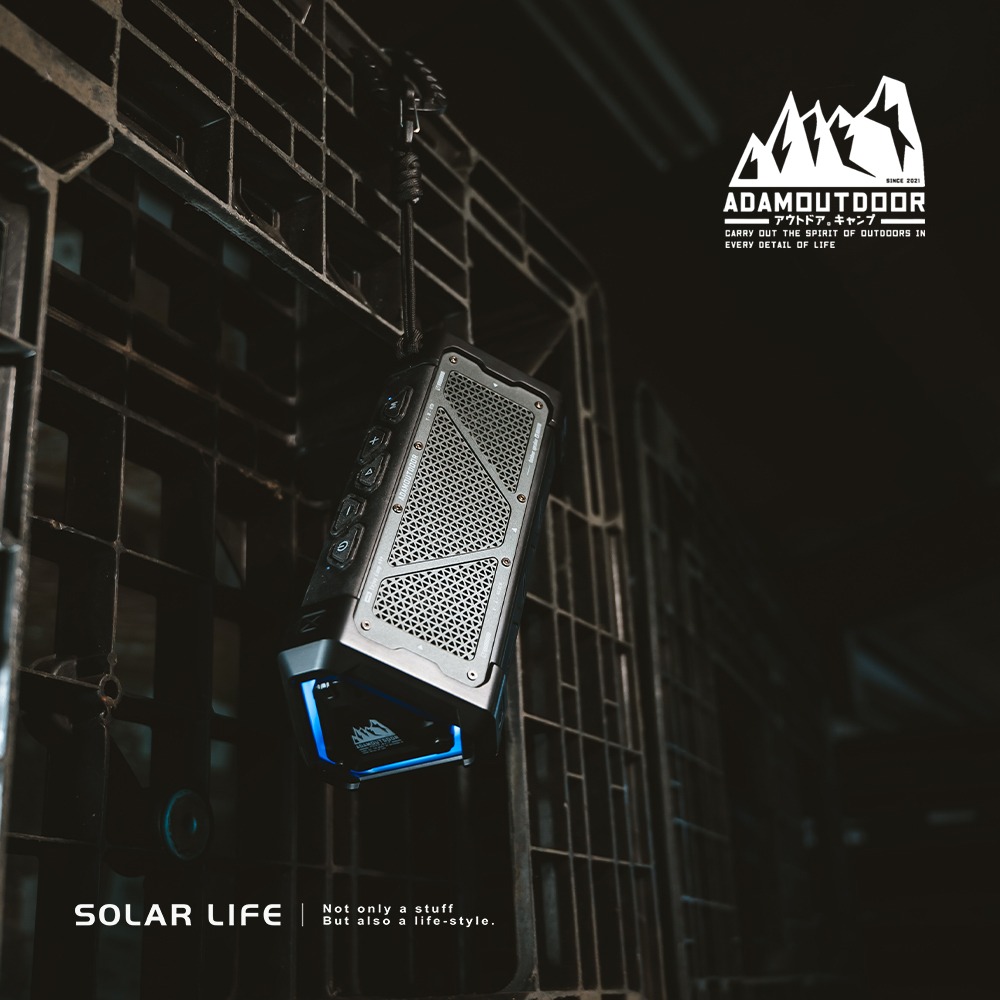 ADAMOUTDOOR 戶外藍芽音箱.藍牙喇叭 無線音響 喇叭音響 野外藍牙音箱 重低音喇叭-細節圖8