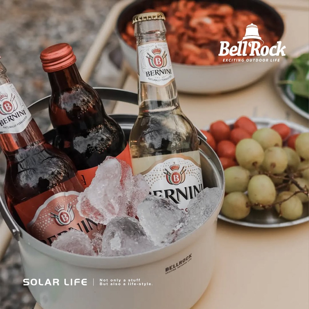 Bell Rock Color 9 套鍋組.韓國鍋具 9件露營套鍋 不鏽鋼鍋 湯鍋飯碗湯碗 附收納袋-細節圖4