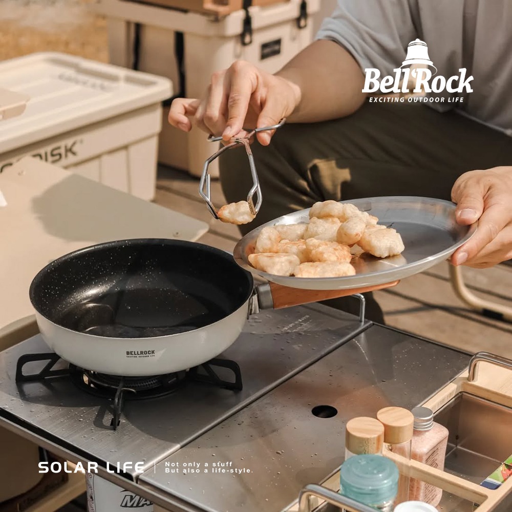 Bell Rock Color 9 套鍋組.韓國鍋具 9件露營套鍋 不鏽鋼鍋 湯鍋飯碗湯碗 附收納袋-細節圖8