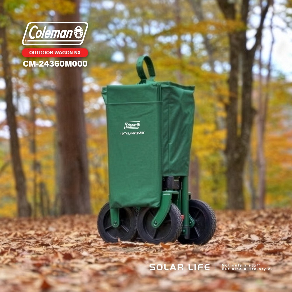 Coleman 125週年NX四輪拖車/ CM-24360.露營手推車 戶外四輪拖車 野餐寵物拖車 野營折疊拉車 收納裝-細節圖5