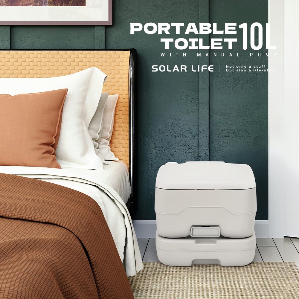 Solar Life 索樂生活 戶外行動馬桶10L.露營馬桶 移動式馬桶 車泊車宿 行動廁所 馬桶椅坐便器-細節圖10