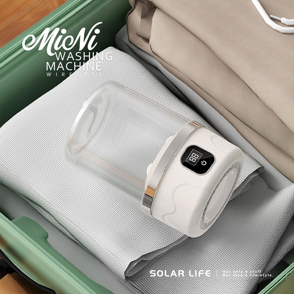 Solar Life 索樂生活 掌上無線迷你洗衣機.USB充電 小型洗衣機 內衣褲洗衣機 襪子寶寶衣物 旅行露營宿舍-細節圖6