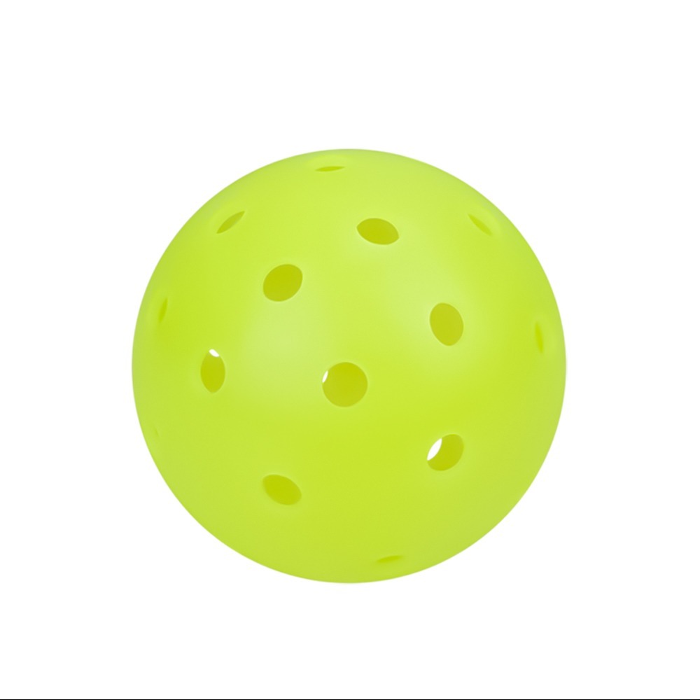 Solar Life 索樂生活 匹克球40孔滾塑一體球.Pickleball 戶外比賽球 PE匹克球 室內室外 耐磨-規格圖5