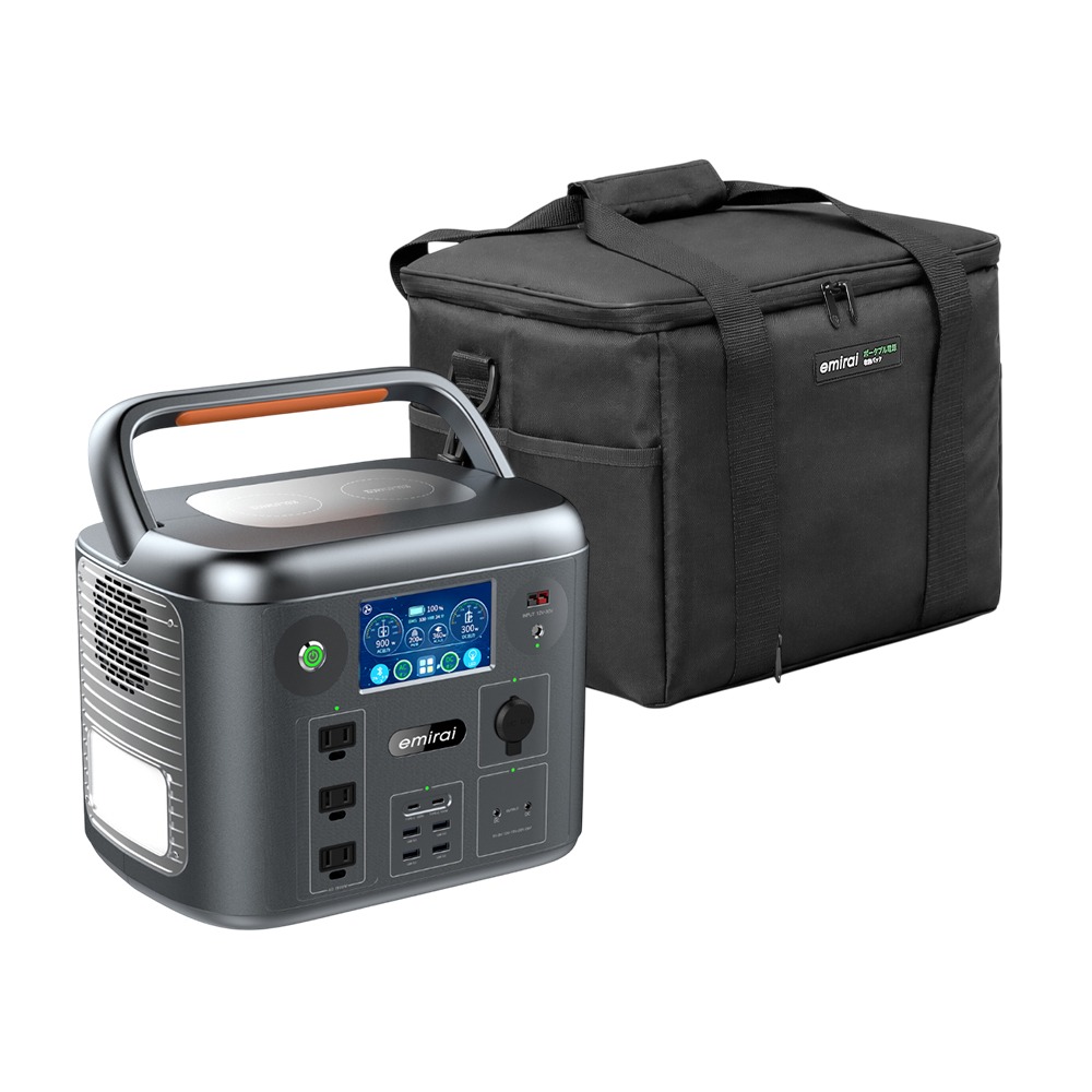 日本emirai MIRENEX 次世代行動電站 1500W/1280Wh EMR1500.行動電源 戶外露營電源-規格圖10