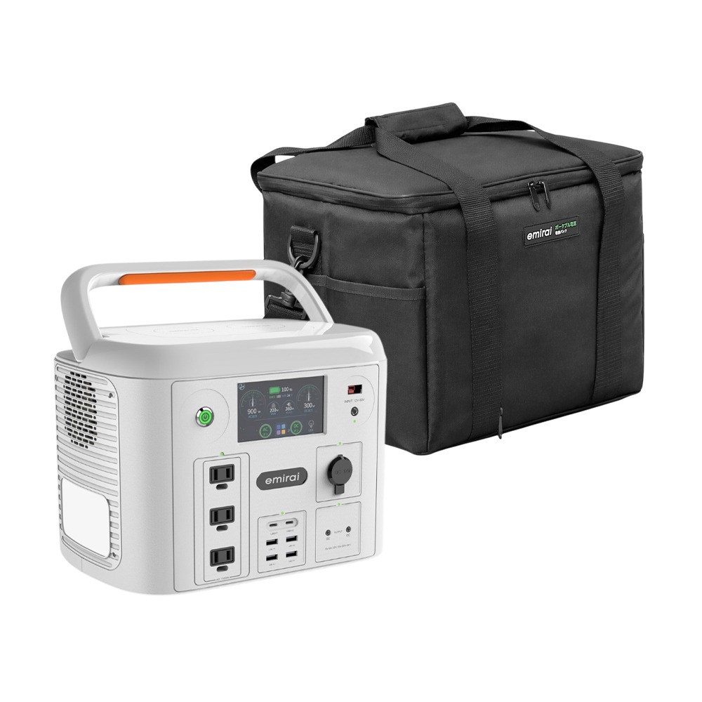 日本emirai MIRENEX 次世代行動電站 1500W/1280Wh EMR1500.行動電源 戶外露營電源-規格圖10
