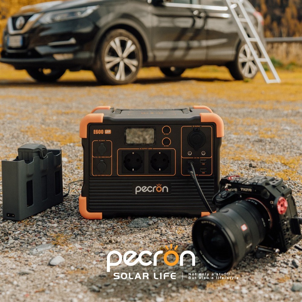 PECRON 性能小鋼炮行動電站 1200W/614Wh E600LFP.行動電源 車宿露營儲能 大功率磷酸鐵鋰-細節圖2