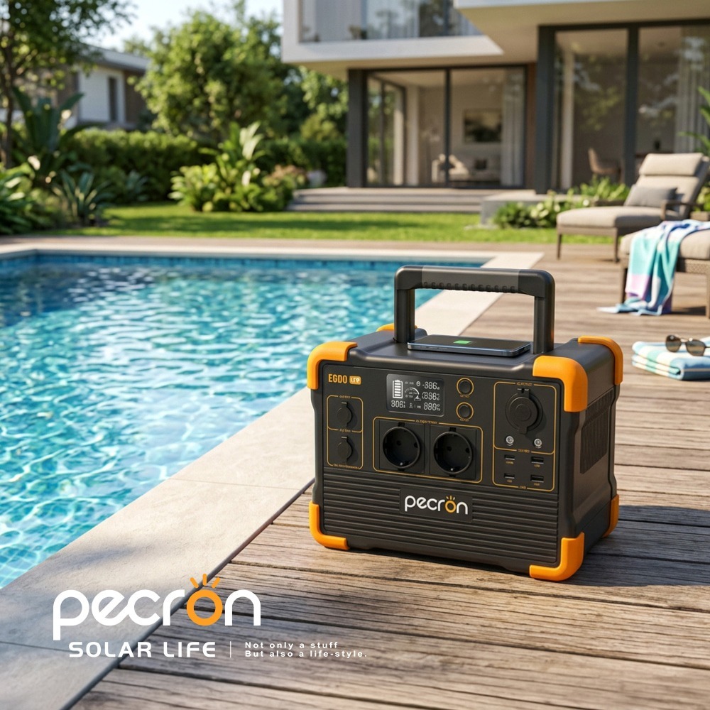 PECRON 性能小鋼炮行動電站 1200W/614Wh E600LFP.行動電源 車宿露營儲能 大功率磷酸鐵鋰-細節圖5