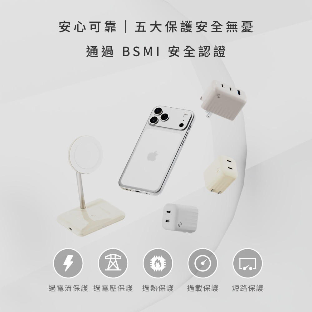 Allite Mini Go 45W 2C 氮化鎵雙孔快充頭.氮化鎵快充頭 GaN充電器 MacBook快充 雙孔USB-細節圖10