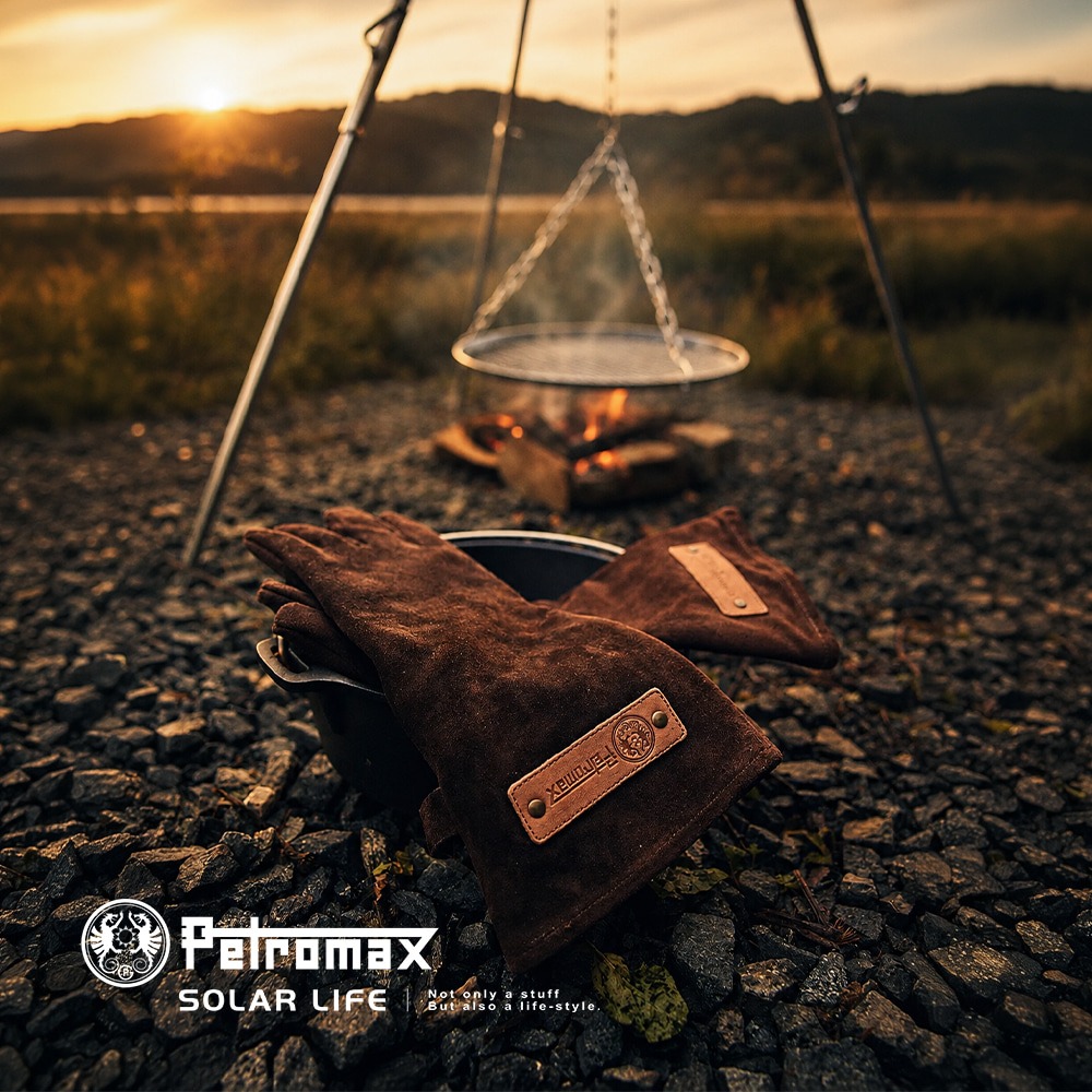 Petromax BBQ隔熱手套 XL.露營手套 防火皮手套 焚火手套 隔熱手套 耐高溫手套-細節圖2