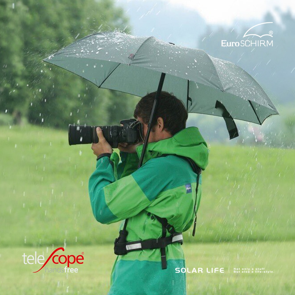 德國EuroSCHIRM  免持健行傘 小.登山雨傘 戶外健行傘 抗強風雨傘 免持雨傘 背包雨傘-細節圖5