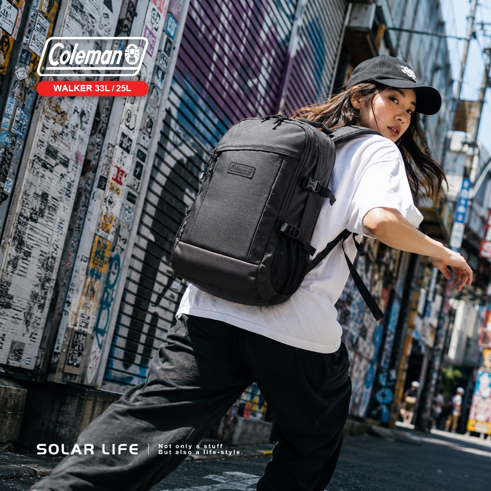 Coleman 健行者33L 25L / WALKER健行者背包系列.防潑水後背包 戶外旅行日系 男生背包 筆電電腦包-細節圖7