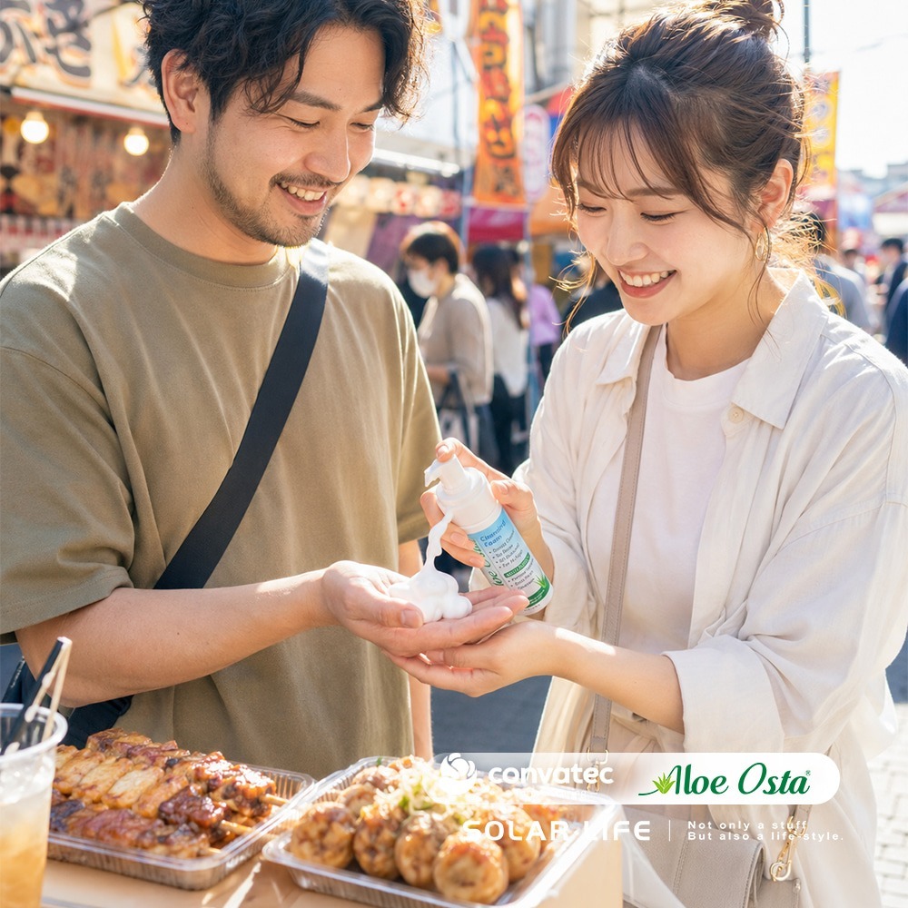康威 Aloe Osta 蘆薈清潔泡沫.免沖洗清潔泡沫 乾洗澡泡沫 免水洗清潔 長照清潔用品 身體清潔泡沫-細節圖5