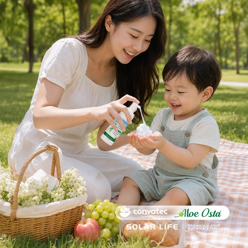 康威 Aloe Osta 蘆薈清潔泡沫.免沖洗清潔泡沫 乾洗澡泡沫 免水洗清潔 長照清潔用品 身體清潔泡沫-細節圖6
