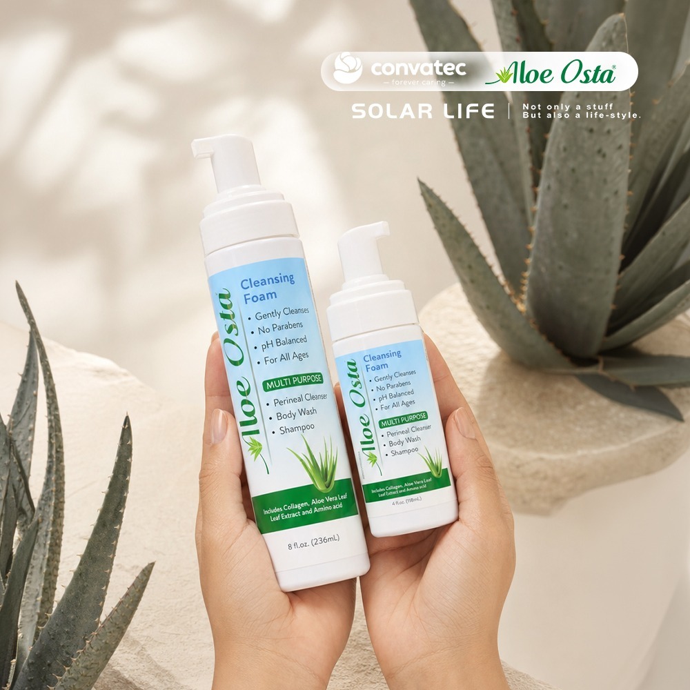 康威 Aloe Osta 蘆薈清潔泡沫.免沖洗清潔泡沫 乾洗澡泡沫 免水洗清潔 長照清潔用品 身體清潔泡沫-細節圖7