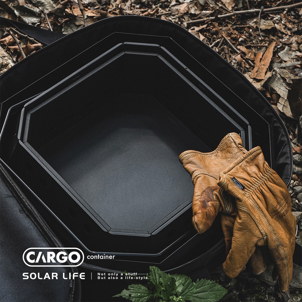 CARGO Container 焚火台.露營焚火台 不鏽鋼火爐 戶外營火 摺疊柴火爐 木柴取暖爐-細節圖7