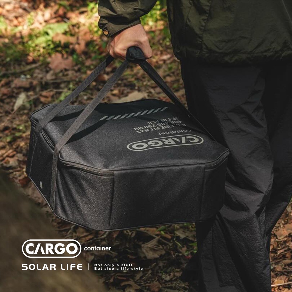 CARGO Container 焚火台.露營焚火台 不鏽鋼火爐 戶外營火 摺疊柴火爐 木柴取暖爐-細節圖11