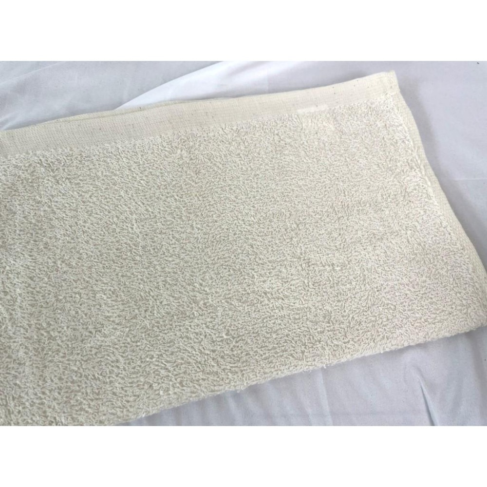 偉榮毛巾｜100%純棉 台灣製造 素面輕薄款無染毛巾 無染色毛巾 薄款毛巾 純棉毛巾 吸水毛巾 原色毛巾 環保毛巾-細節圖3