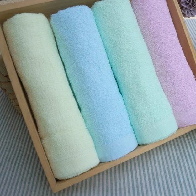 偉榮毛巾｜台灣製 超柔軟素面童巾 純棉毛巾 素面 兒童洗臉毛巾 一打12條裝 小孩毛巾 素面兒童毛巾 小條毛巾-細節圖4
