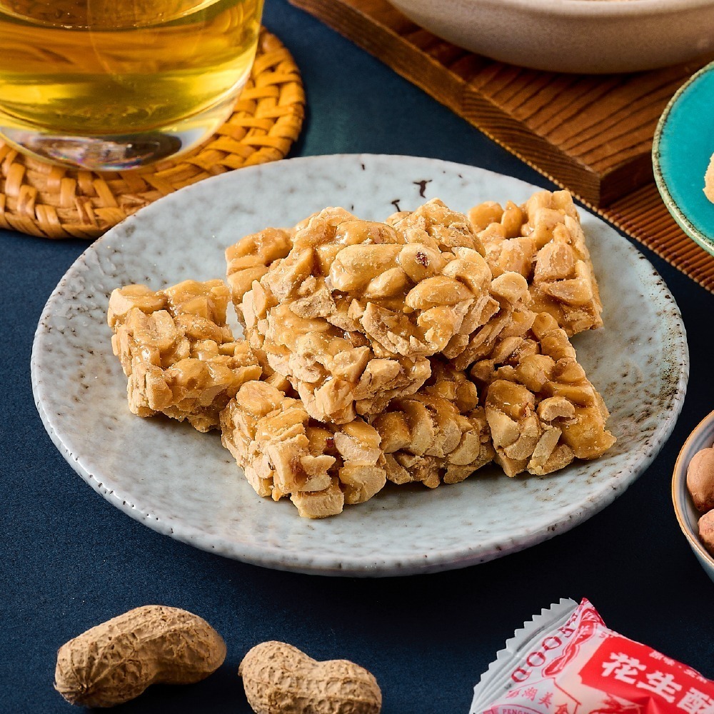 《澎湖名產》【新臺澎海產總匯】不太甜花生糖 200g±10g-細節圖2