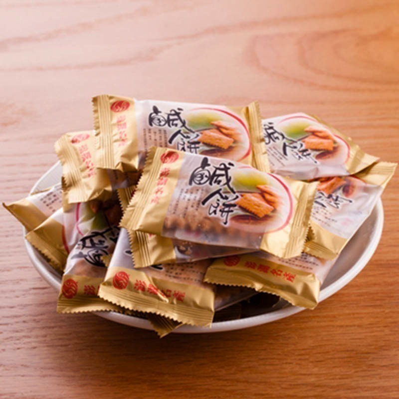 《澎湖名產》【新臺澎海產總匯】單包裝鹹餅-細節圖2