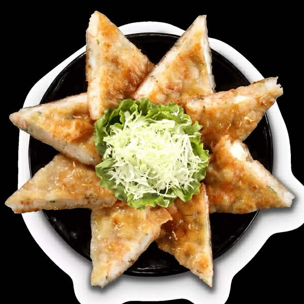 《澎湖名產》【明興花枝丸】厚片蝦餅/花枝蝦餅-細節圖3