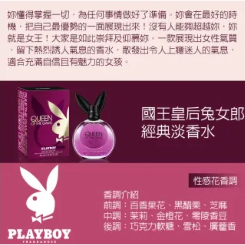 PLAYBOY 國王皇后兔女郎經典體香噴霧 150ml-細節圖3