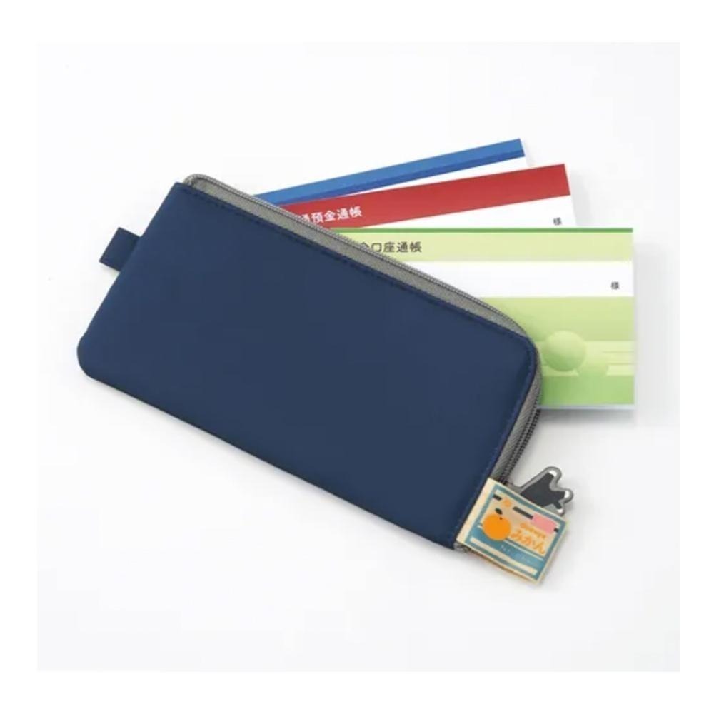 【有好事】景平貓多功能收納袋/文具袋/旅行證件包/多功能護照機票包-三色可選｜日貨選物-細節圖4
