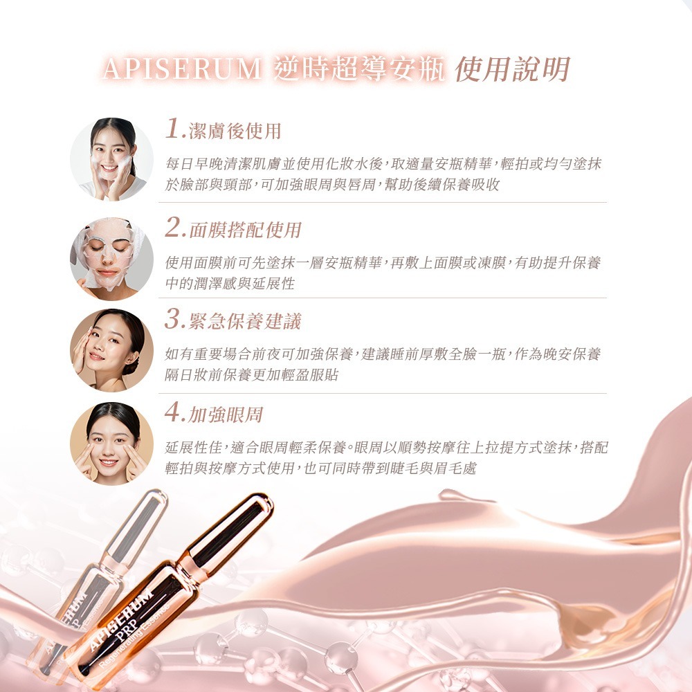 【有好事】愛比森 PRP逆時超導精華1mlx15 全膚質 三重保濕｜官方授權-細節圖11