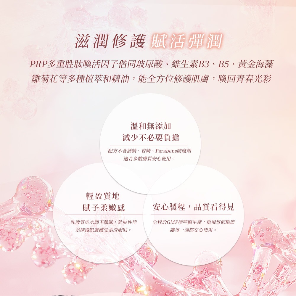 【有好事】 愛比森 PRP奇肌精華乳30ml 多重胜肽喚活因子 維生素B群 全膚質適｜官方授權-細節圖3