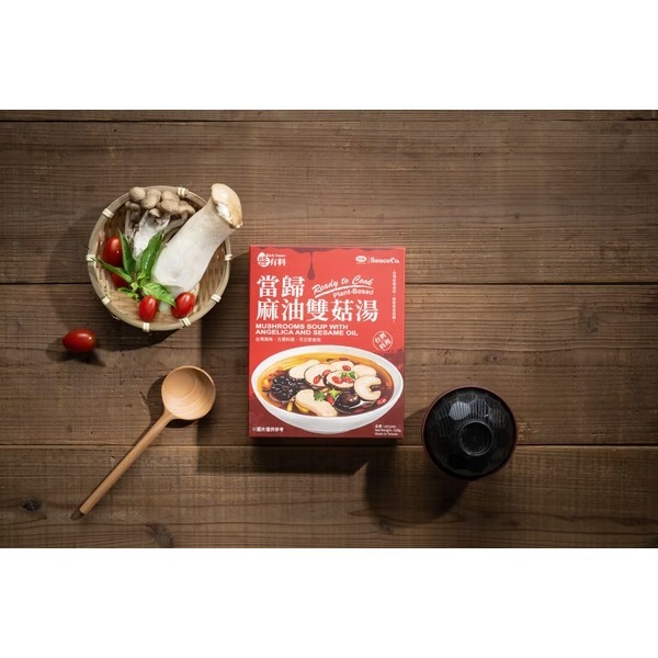【有好事】味榮 醬有料 當歸麻油雙菇湯520g｜官方授權-細節圖5