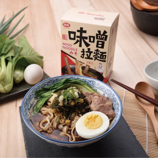【有好事】味榮 豐原名物 味噌拉麵-葷134.8g×2/盒｜官方授權-細節圖2