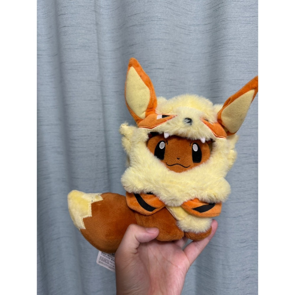 寶可夢中心 變裝 仙子伊布 風速狗 冰伊布 葉伊布 玩偶 娃娃 毛絨玩具 日本 寶可夢-細節圖3