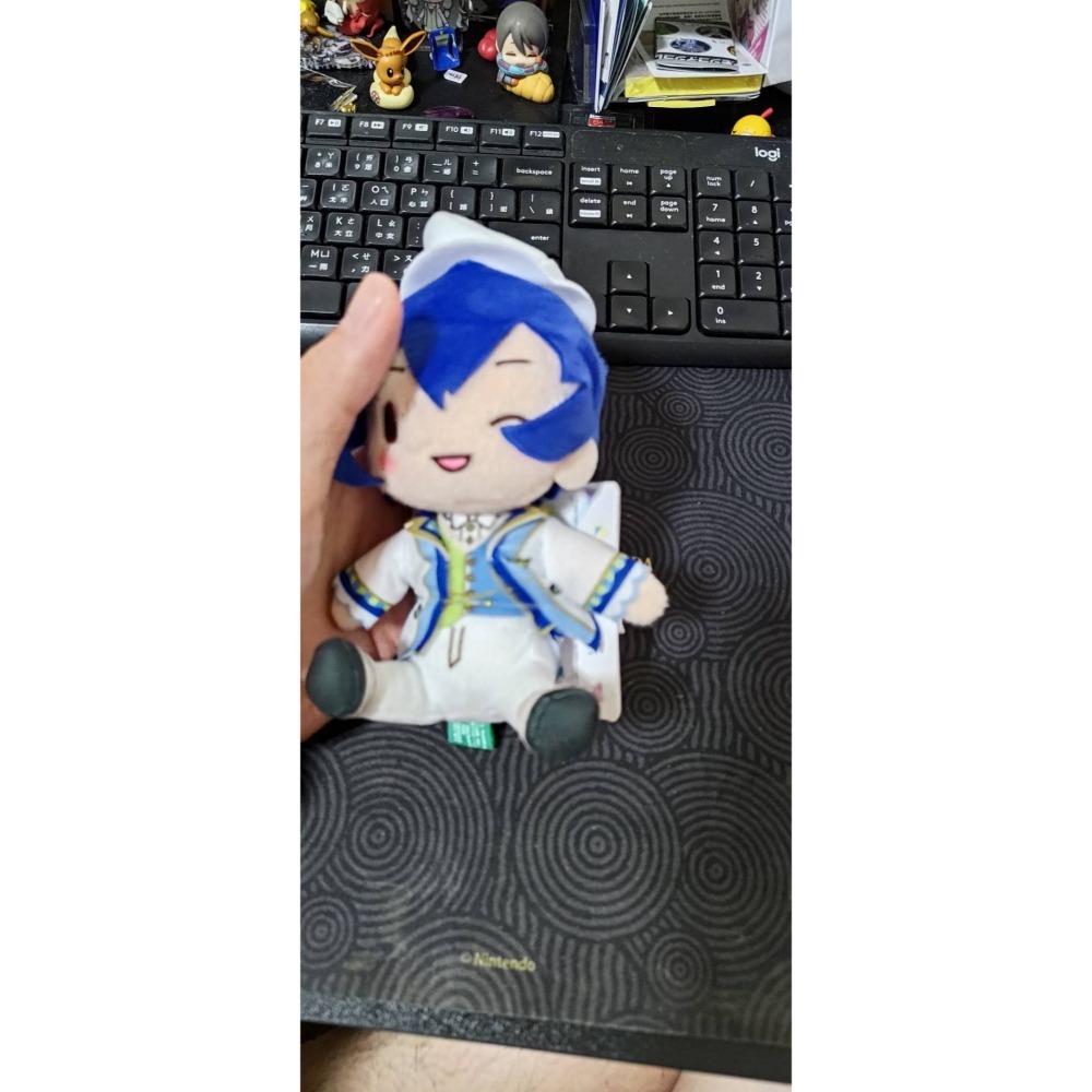 プロセカ　プロジェクトセカイ　ふわぷち　ミニぬいぐるみ　KAITO-細節圖3