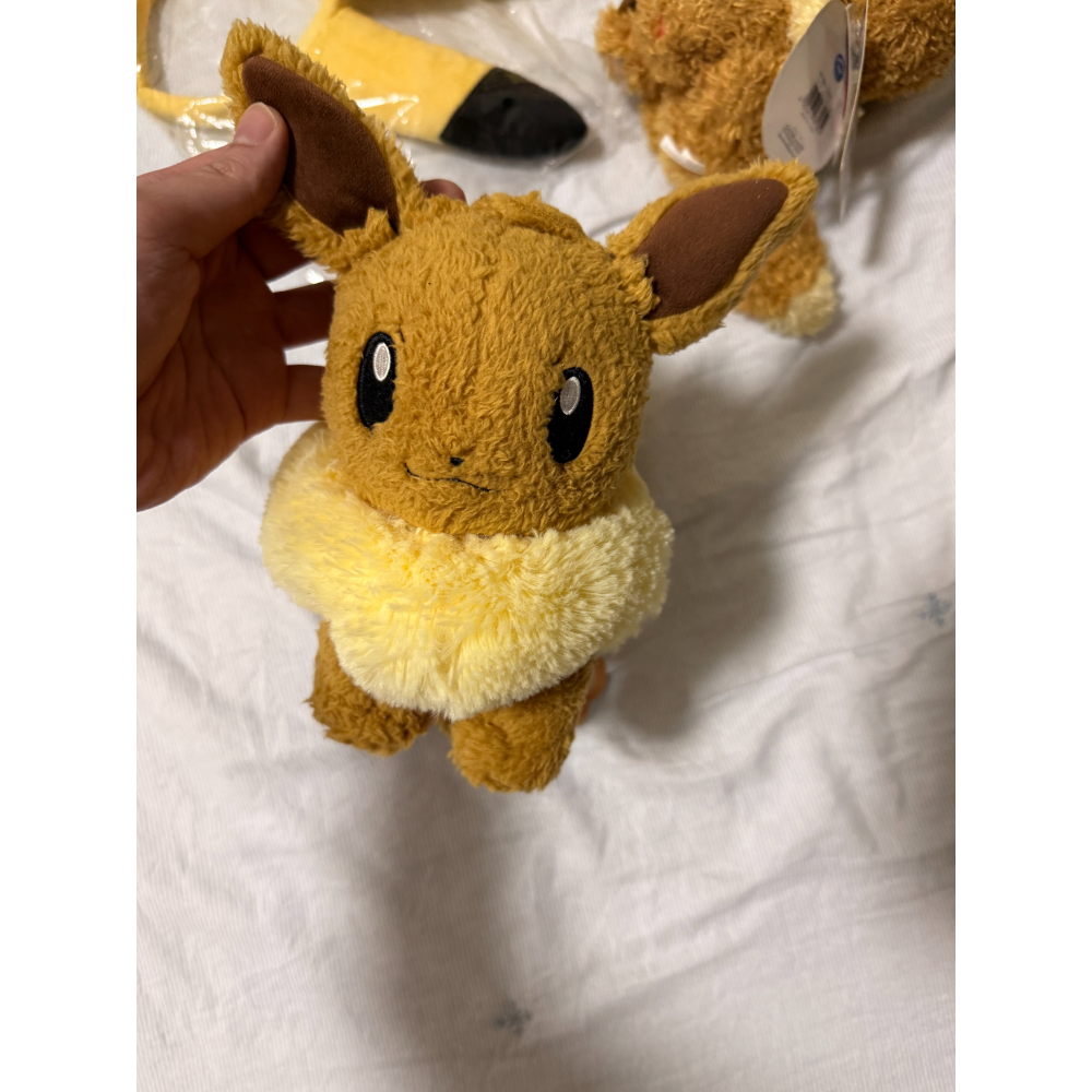 現貨 日本 mofu mofu 新款 2018 寶可夢 蓬鬆樂園 伊布 娃娃 Pokémon-細節圖3