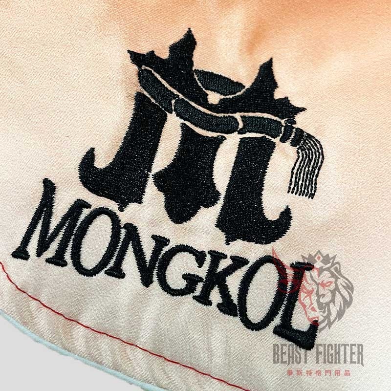 【畢斯特】MONGKOL 泰國進口 漸層色系 亮紅 焰火紅 紅色 泰拳褲 運動短褲 踢拳 拳擊 L 現貨-細節圖5