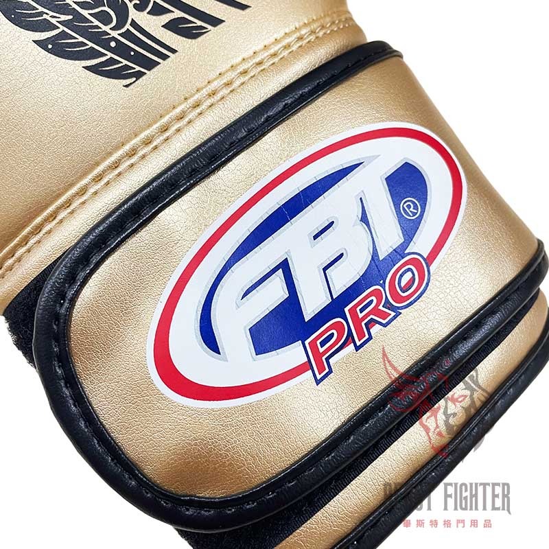 【畢斯特】FBT PRO 龍吟 拳擊手套 金色 泰拳 踢拳 拳套 12oz 現貨 新手適用-細節圖5