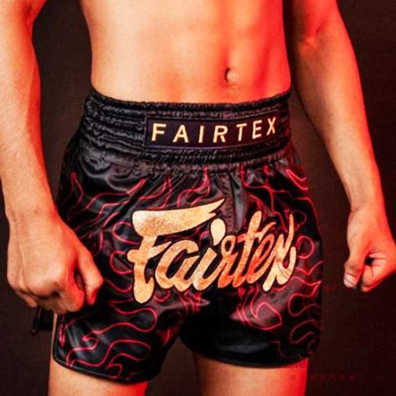 【畢斯特】Fairtex 2023 新款 熔岩 Lava L 現貨 泰拳褲 運動短褲 拳擊 踢拳 泰拳-細節圖6